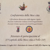 II Capitolo Confraternita della Mes-ciua a Follo (SP)