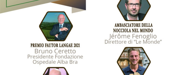 Premio Fautor Langae 2021 e Ambasciatore della Nocciola nel mondo a Jerome Fenoglio