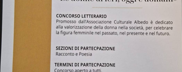 Mauro Rivetti e il Premio Letterario “Le Donne di Ieri Oggi e Domani”
